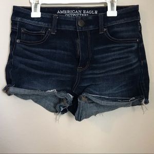 American Eagle Hi-Rise Jean Shorts